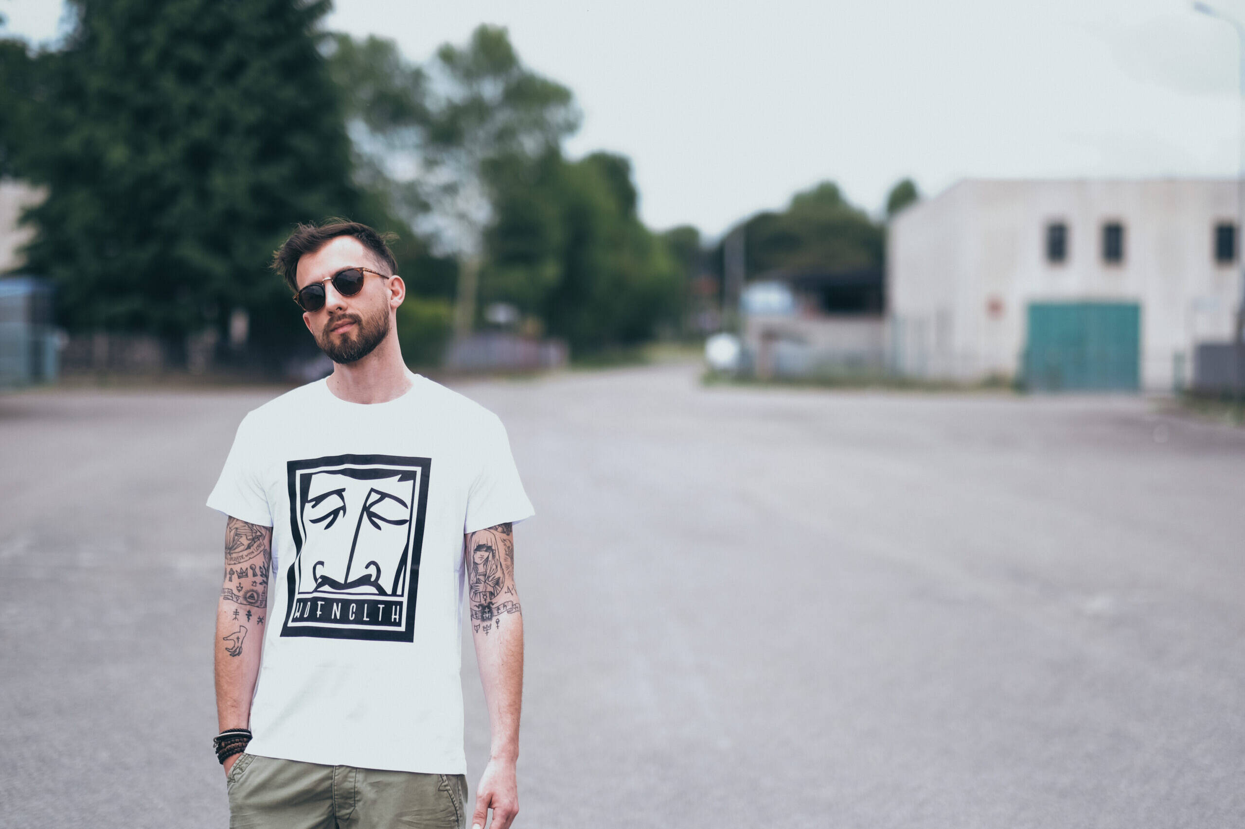 man with glasses